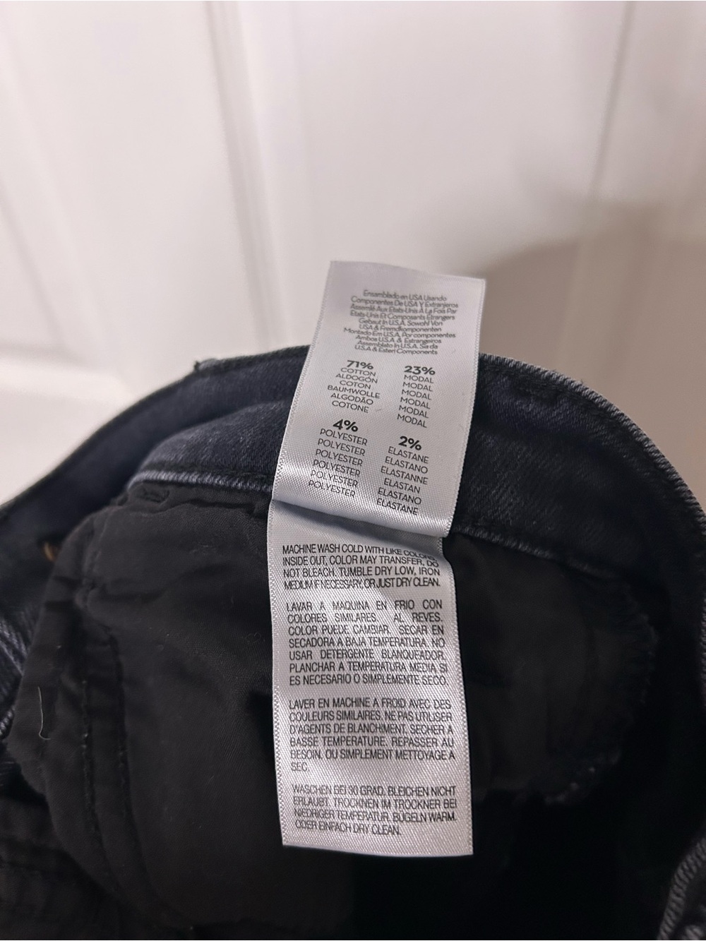 Mother The Hustler Ankle Fray Jeans Encounters at Night - Picture 13 of 13